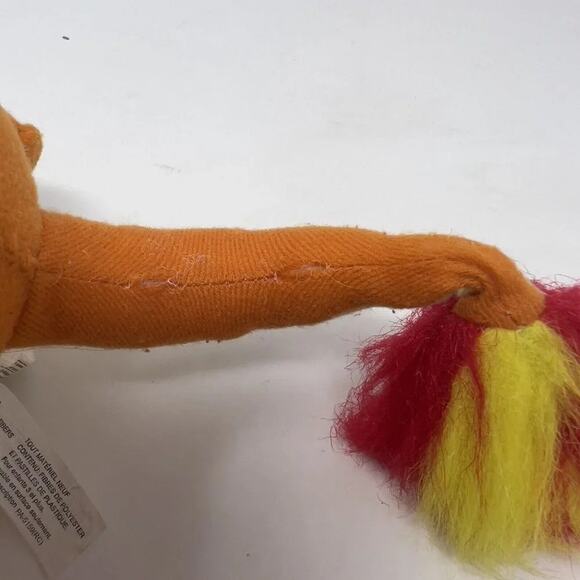 Giant 1999 Pokemon Charizard Charmander Plush Toy 12" Nintendo play by play - Picture 5 of 12